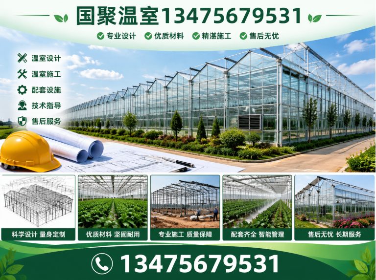 安丘市农业温室工程展示图